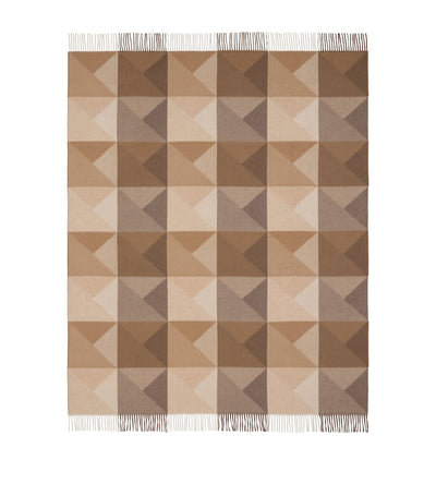 Harrods Begg x Co Cashmere Arran Braque Throw 147cm x 183cm- Buy online at McGrocer