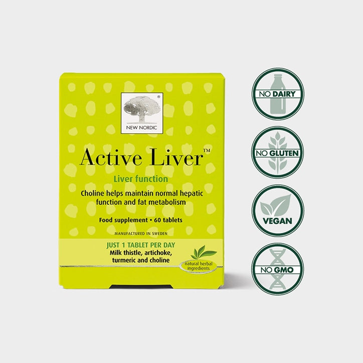 New Nordic Active Liver 30 Tablets Liver Care Supplements Holland&Barrett   