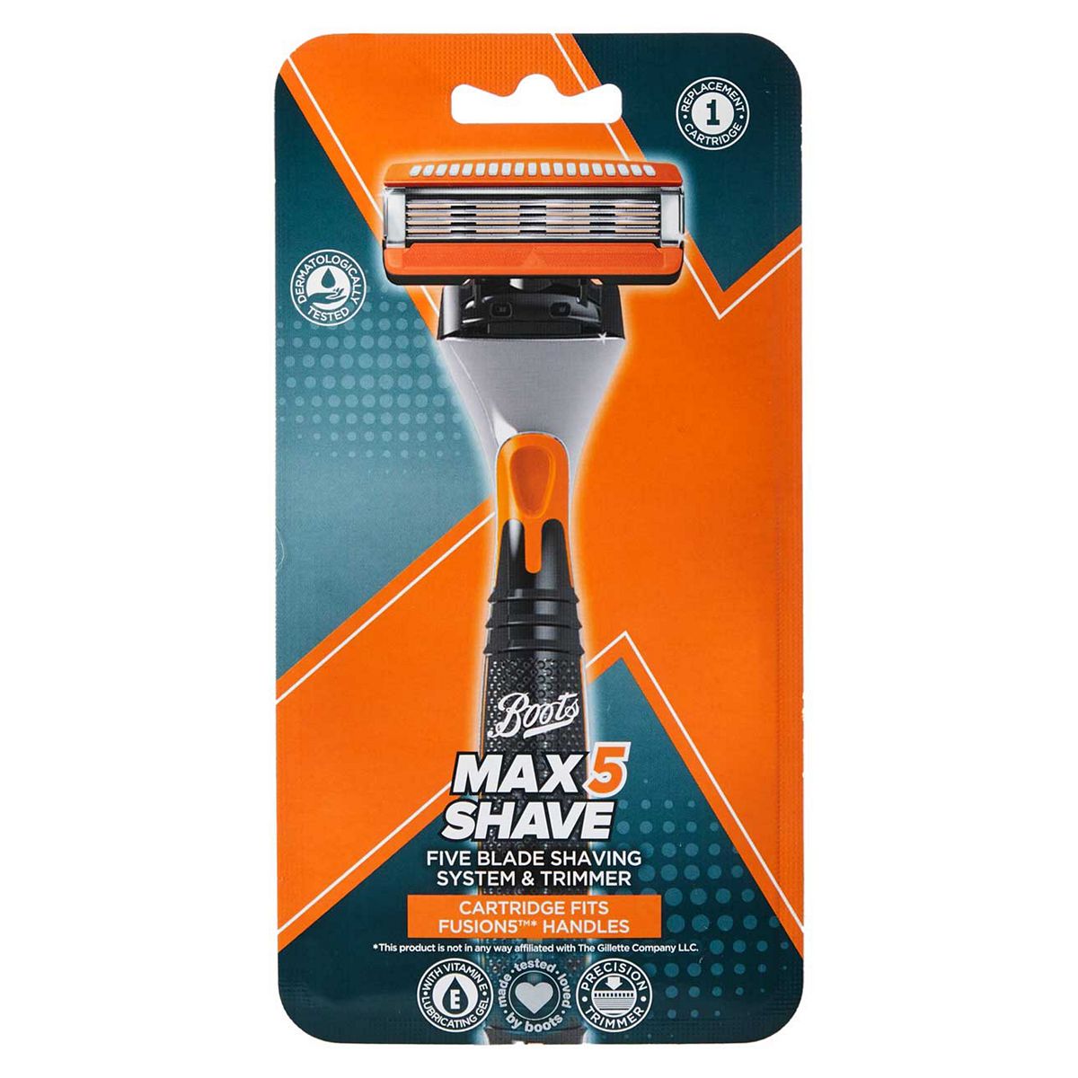 Boots Max Shave Five Blade Shaving System & Trimmer GOODS Boots   