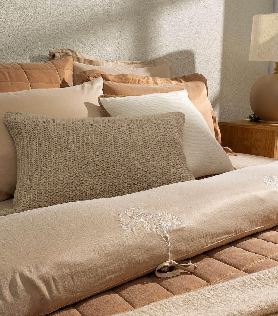Hamam Alya Blossom super king duvet cover, imported from the UK