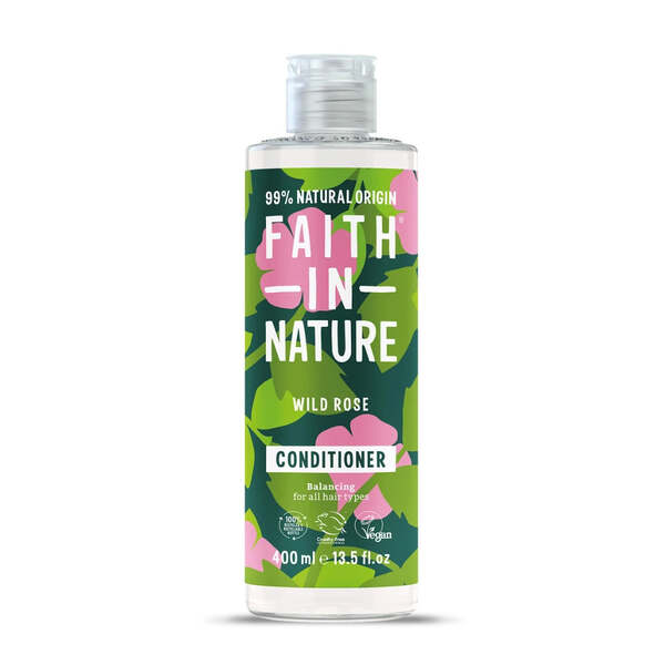 Faith In Nature wild rose conditioner 400ml, UK version