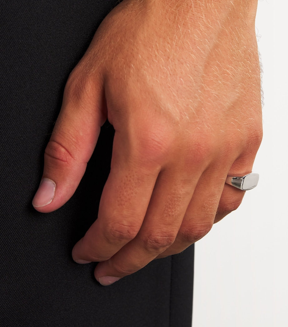 Tom Wood Michael ring in sterling silver, imported from the UK