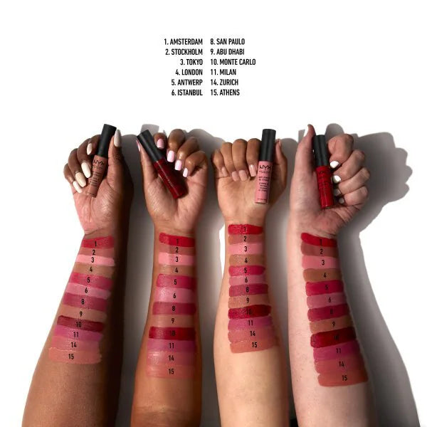 NYX Soft Matte Lip Cream Zurich imported from the UK