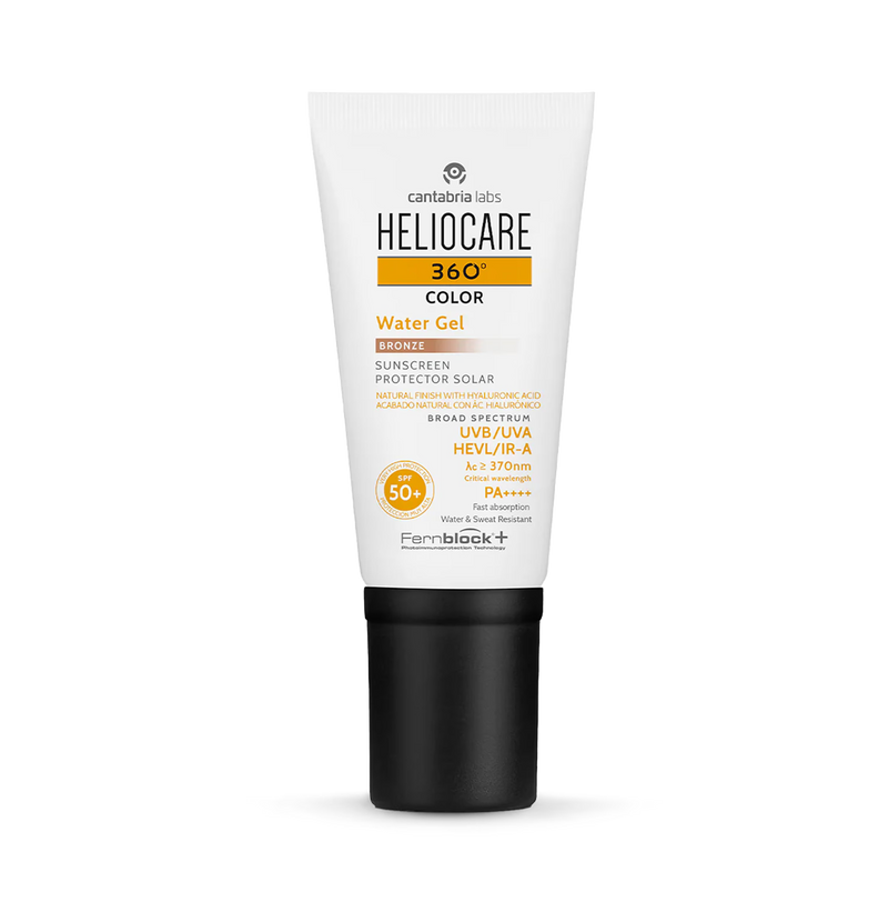Heliocare colour water gel bronze SPF50+ 50ml, UK version