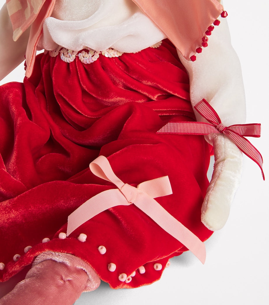 Alice Mary Lynch velvet lady valentine hare soft toy 67cm - British product