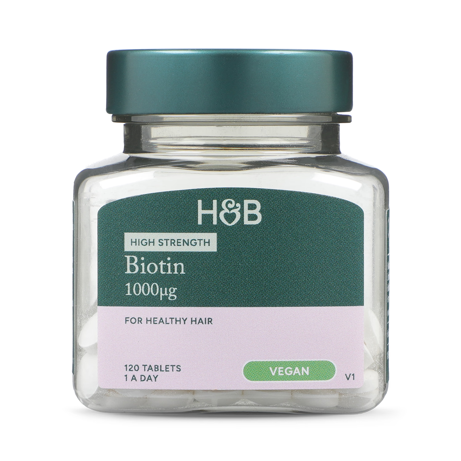 Holland & Barrett Biotin 1000ug 120 Tablets, UK version