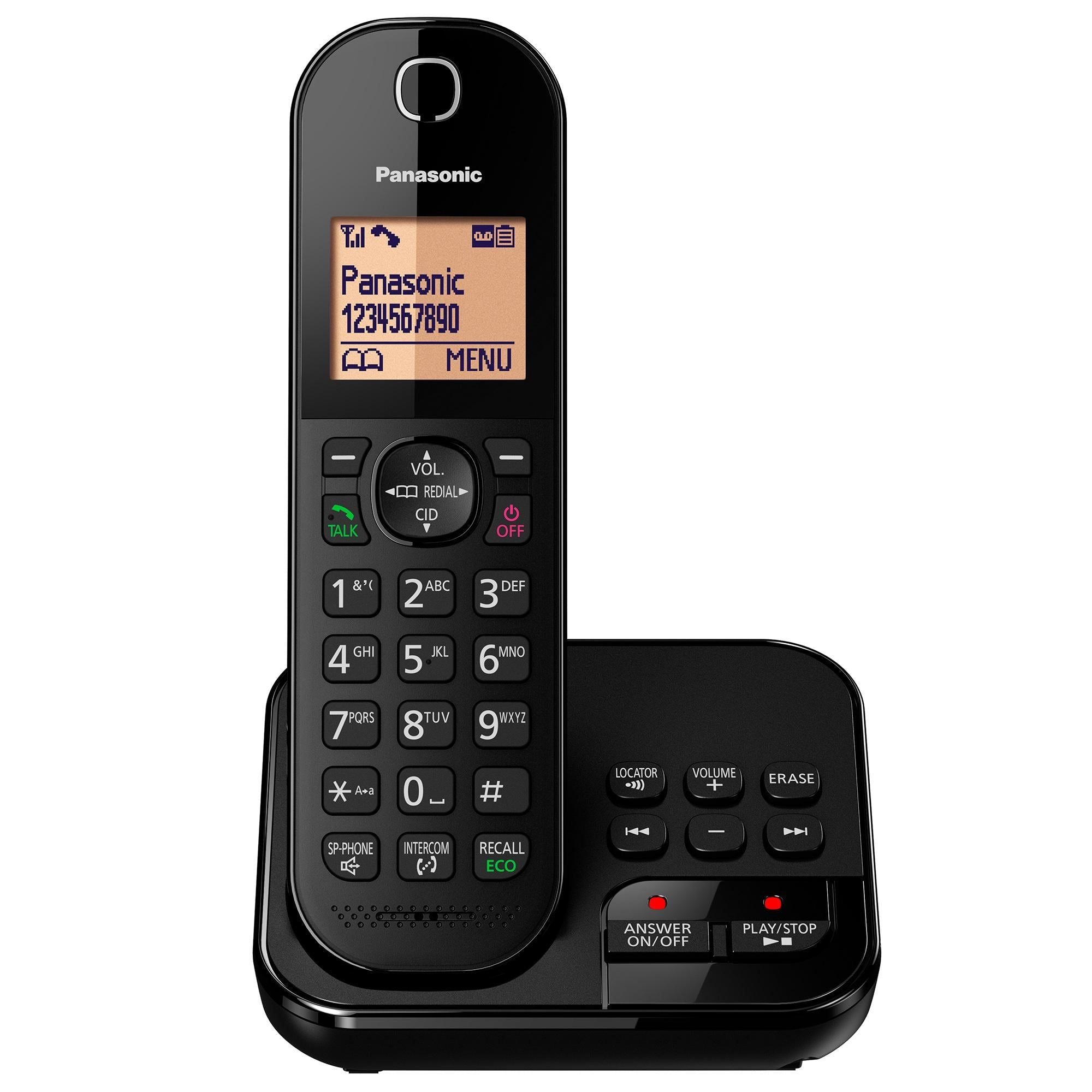 Panasonic Tgc42 Single Cordless Phone GOODS Sainsburys   