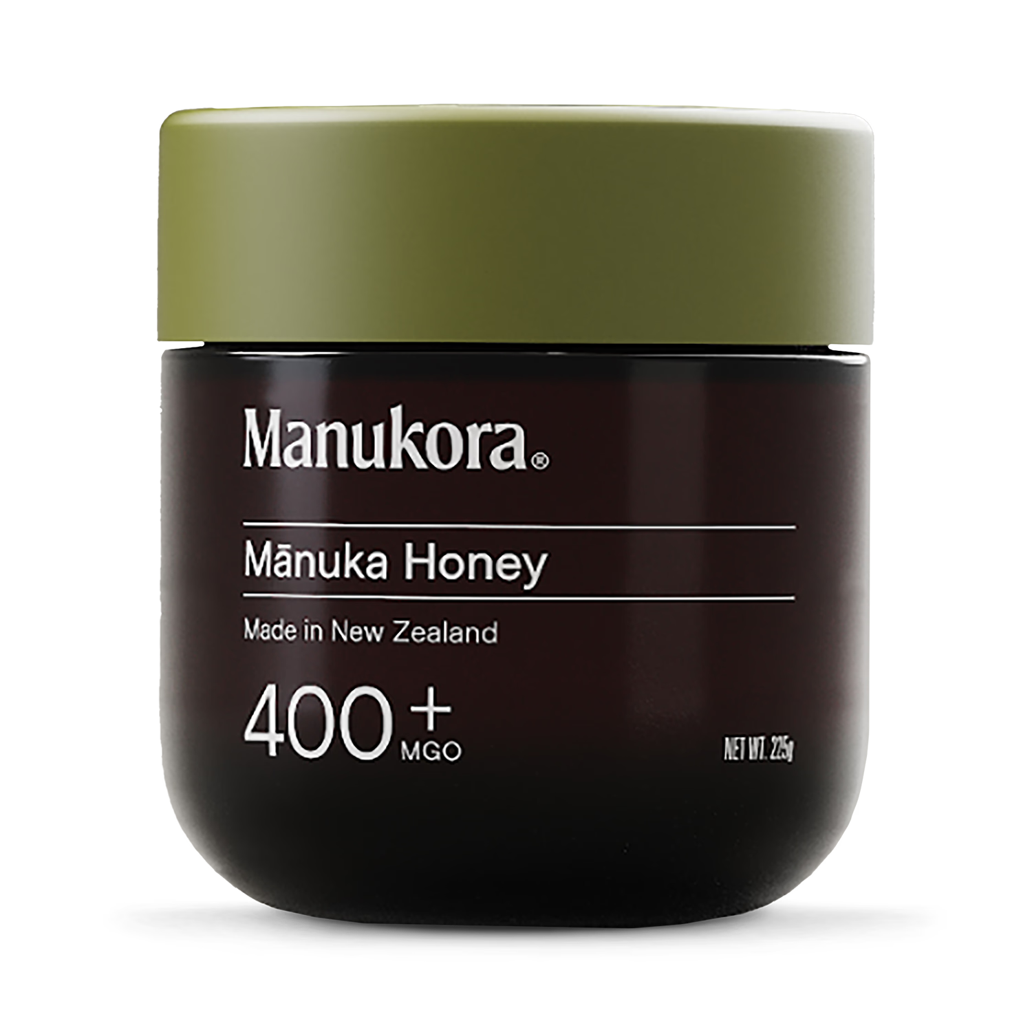 Manukora Manuka Honey MGO 400+ 225g jar - British product