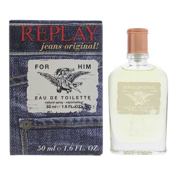 Replay Jeans Original For Him Eau de Toilette 50ml GOODS Superdrug   