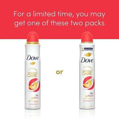 Superdrug Dove Advanced Care Peach White Blossom Anti-Perspirant Spray 200ml- Buy online at McGrocer