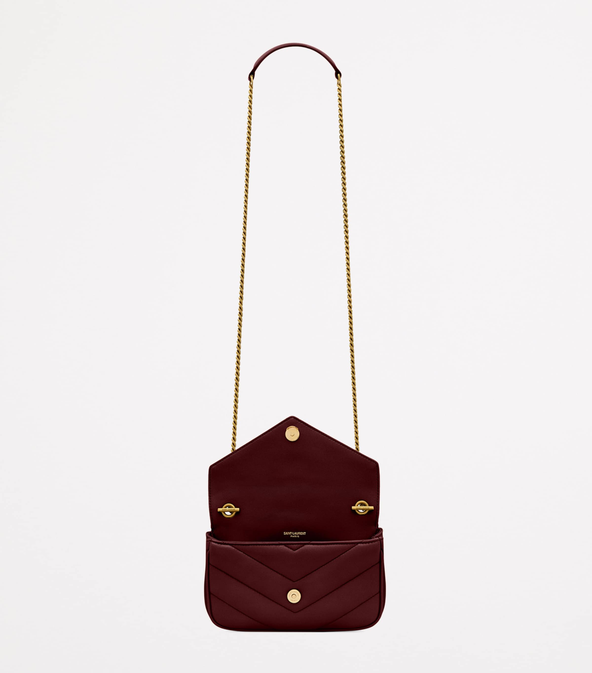 Saint Laurent Mini Loulou shoulder bag 20cm (British brand)