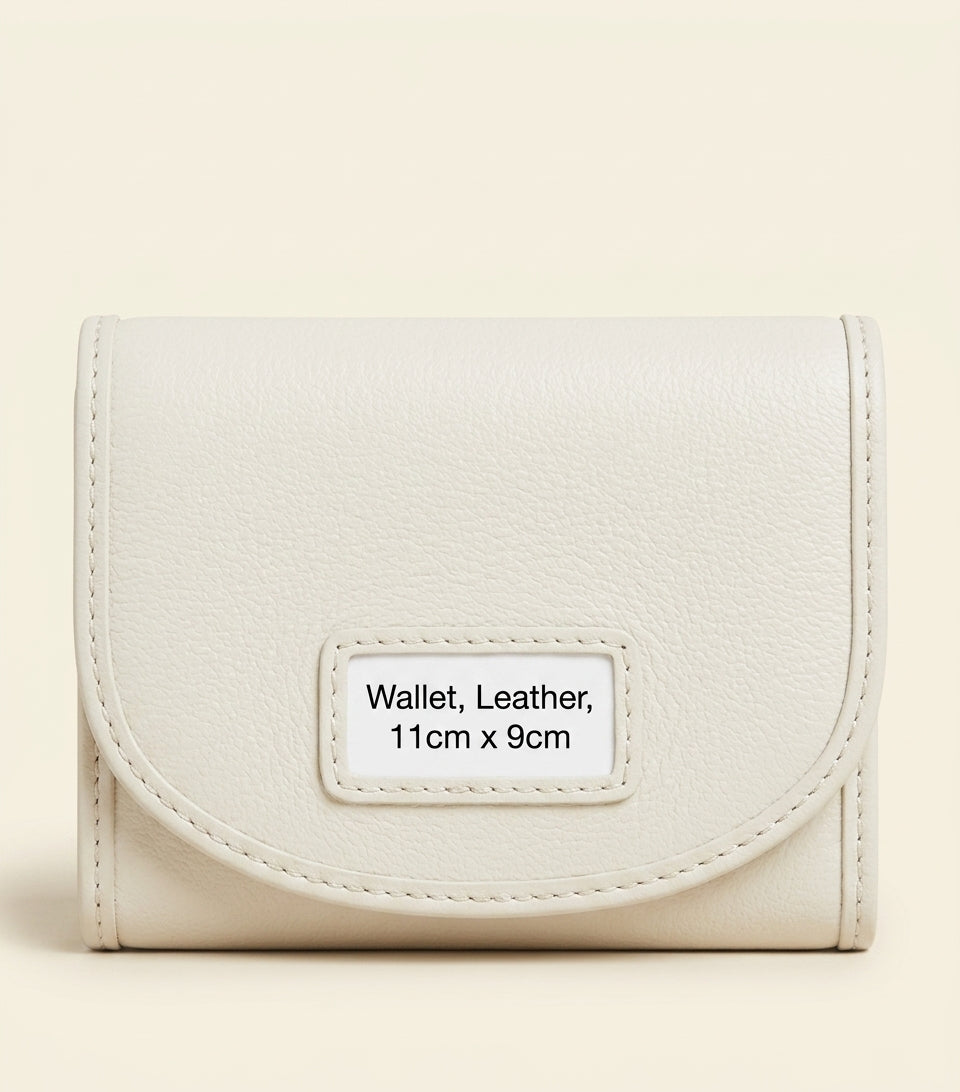 Burberry Check compact wallet with calf leather accents - British product