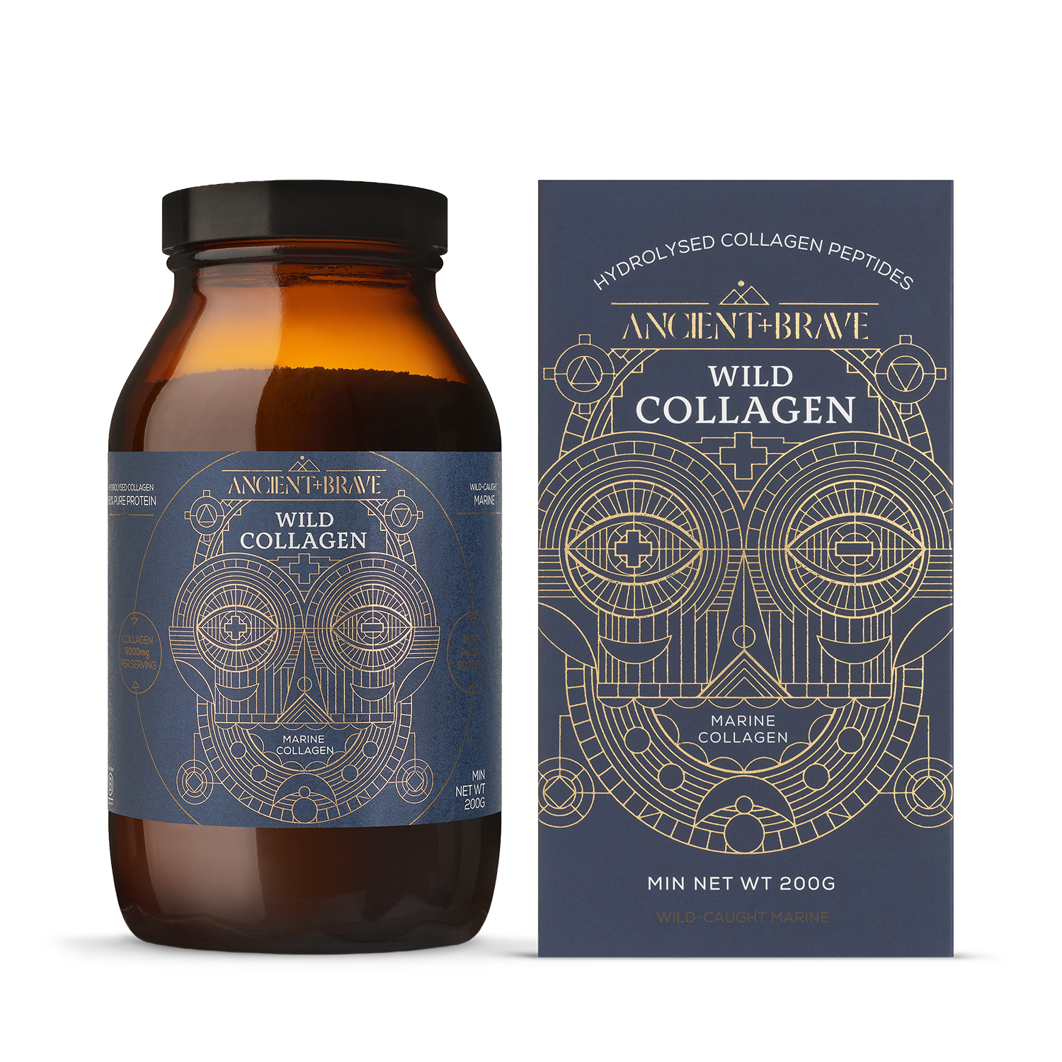 Ancient+Brave wild collagen 200g, imported from the UK