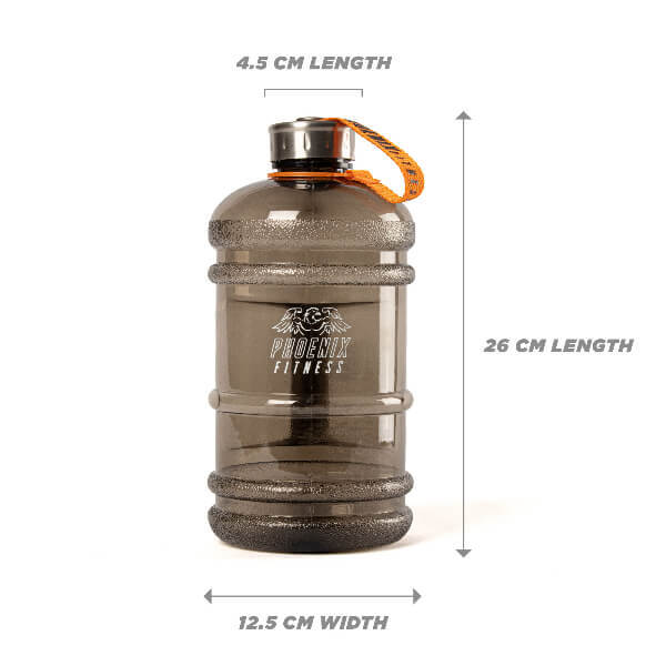 Phoenix Fitness water bottle frosted 2.2L, imported from the UK