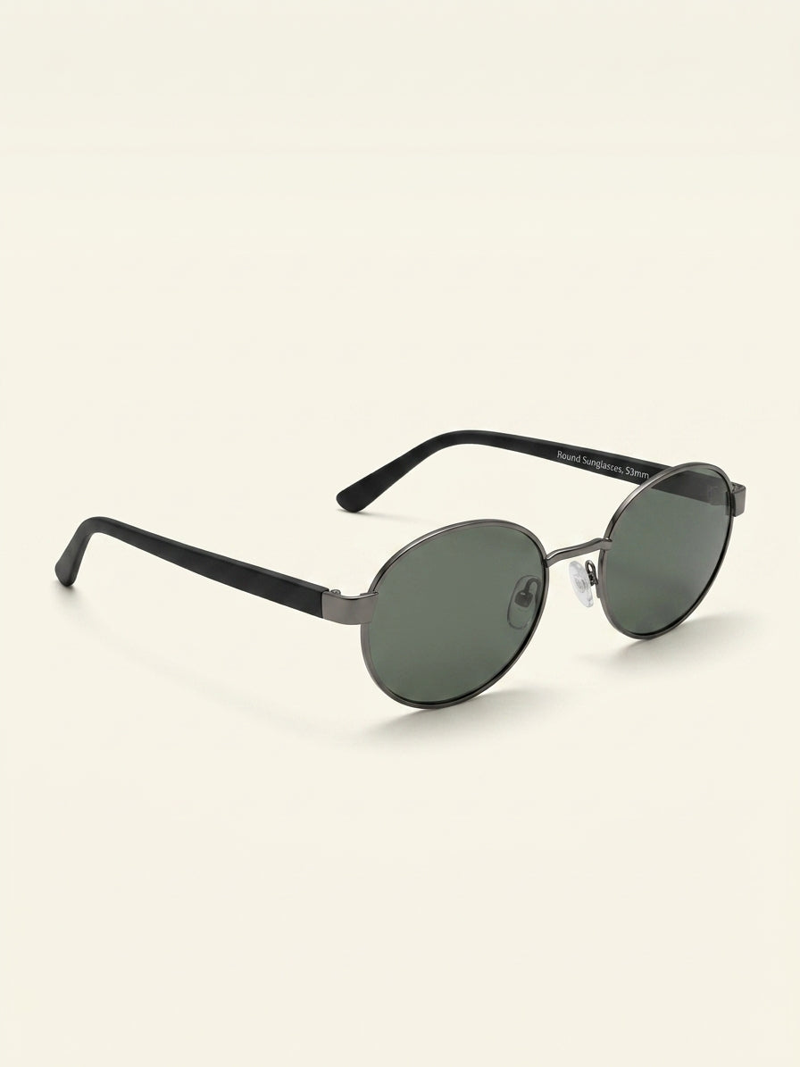 Gucci round sunglasses silver 51mm - British product