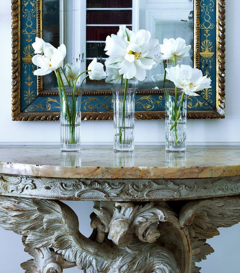 Baccarat Flora crystal vase 18cm - British product