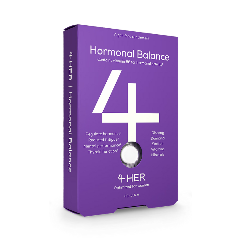4HER Hormonal Balance Multivitamin 60 Tablets, UK version