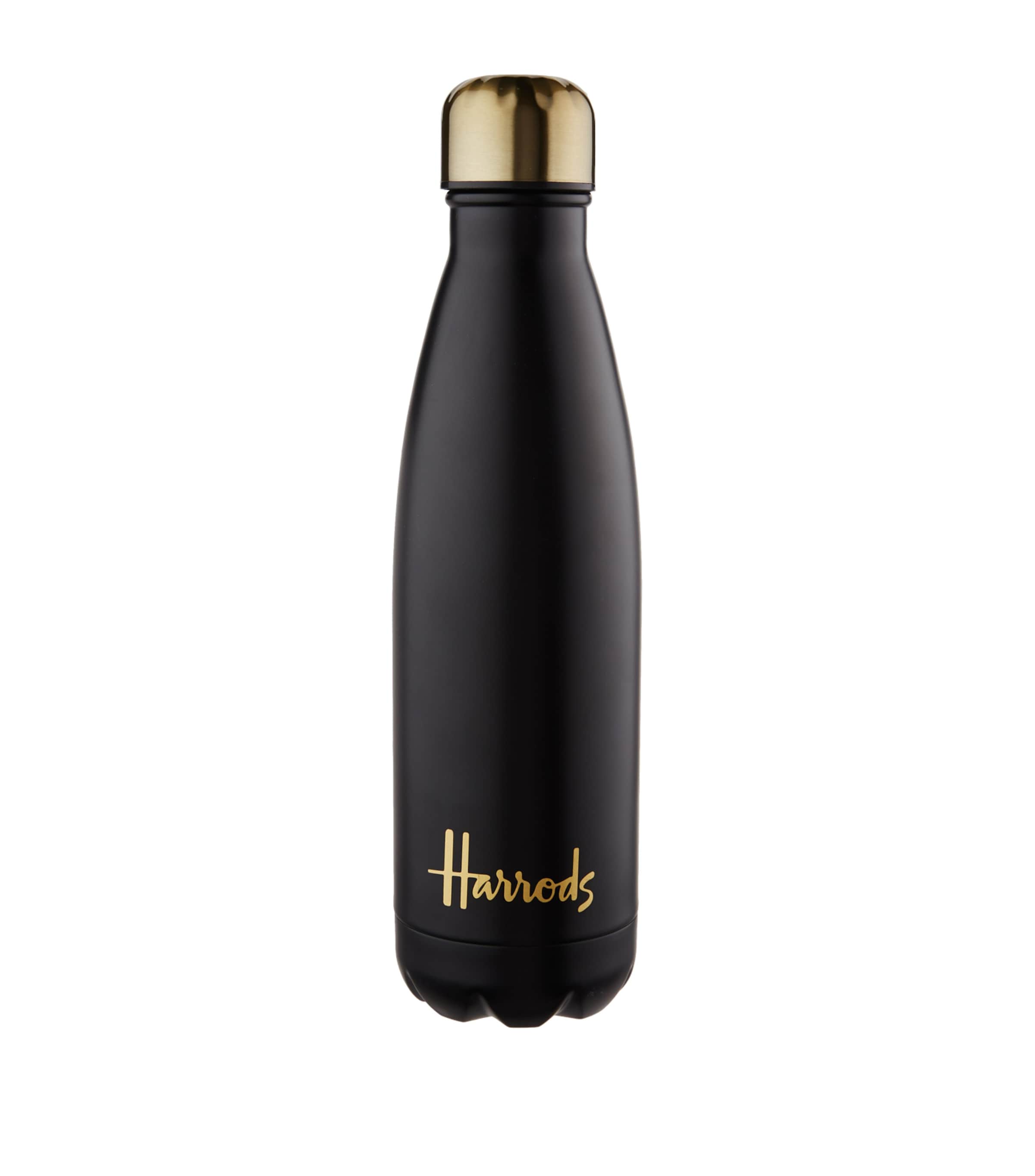 Harrods Black Logo water bottle 500ml, UK version