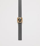 LOEWE reversible Bombe Anagram belt 1cm calfskin leather (British brand)