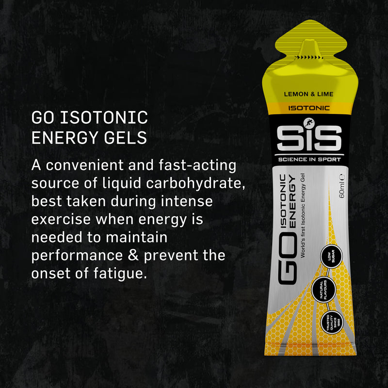 SiS GO Isotonic Energy Gel Lemon & Lime 60ml (British brand)