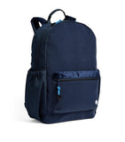 Becco Bags large backpack with custom patch attachments (British brand)