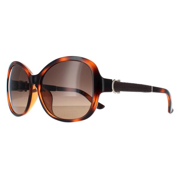 Salvatore Ferragamo sunglasses tortoise brown gradient butterfly, UK version