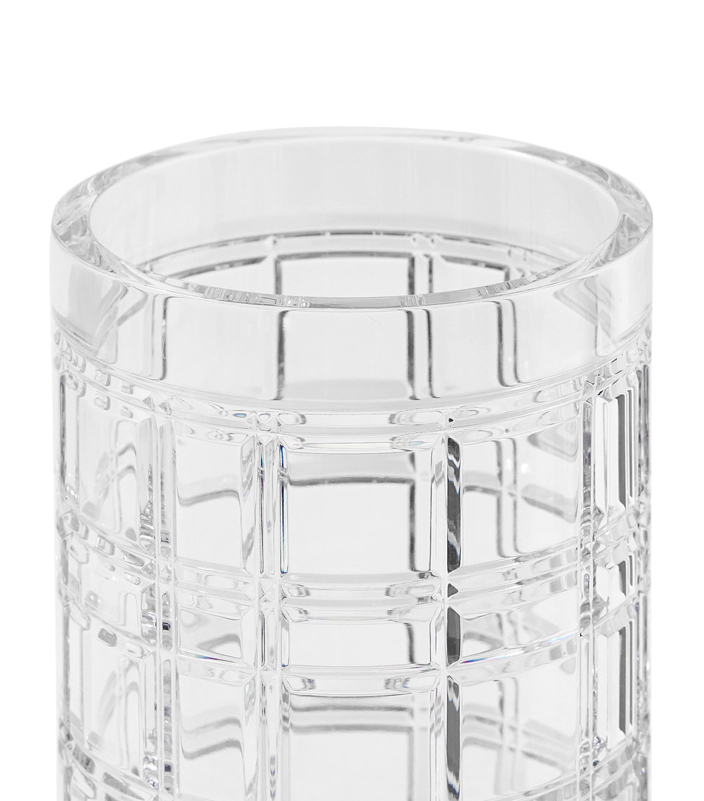 Ralph Lauren Home Large Hudson Plaid vase 28.5cm, imported from the UK