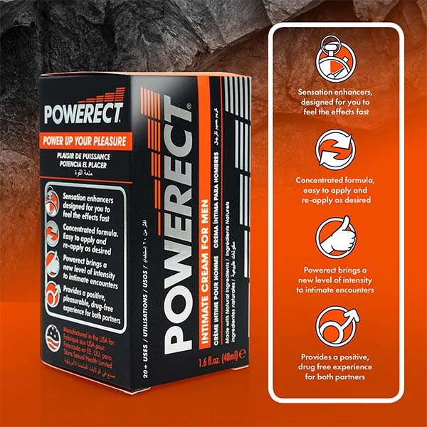 Powerect men's cream 48ml pump (British brand)