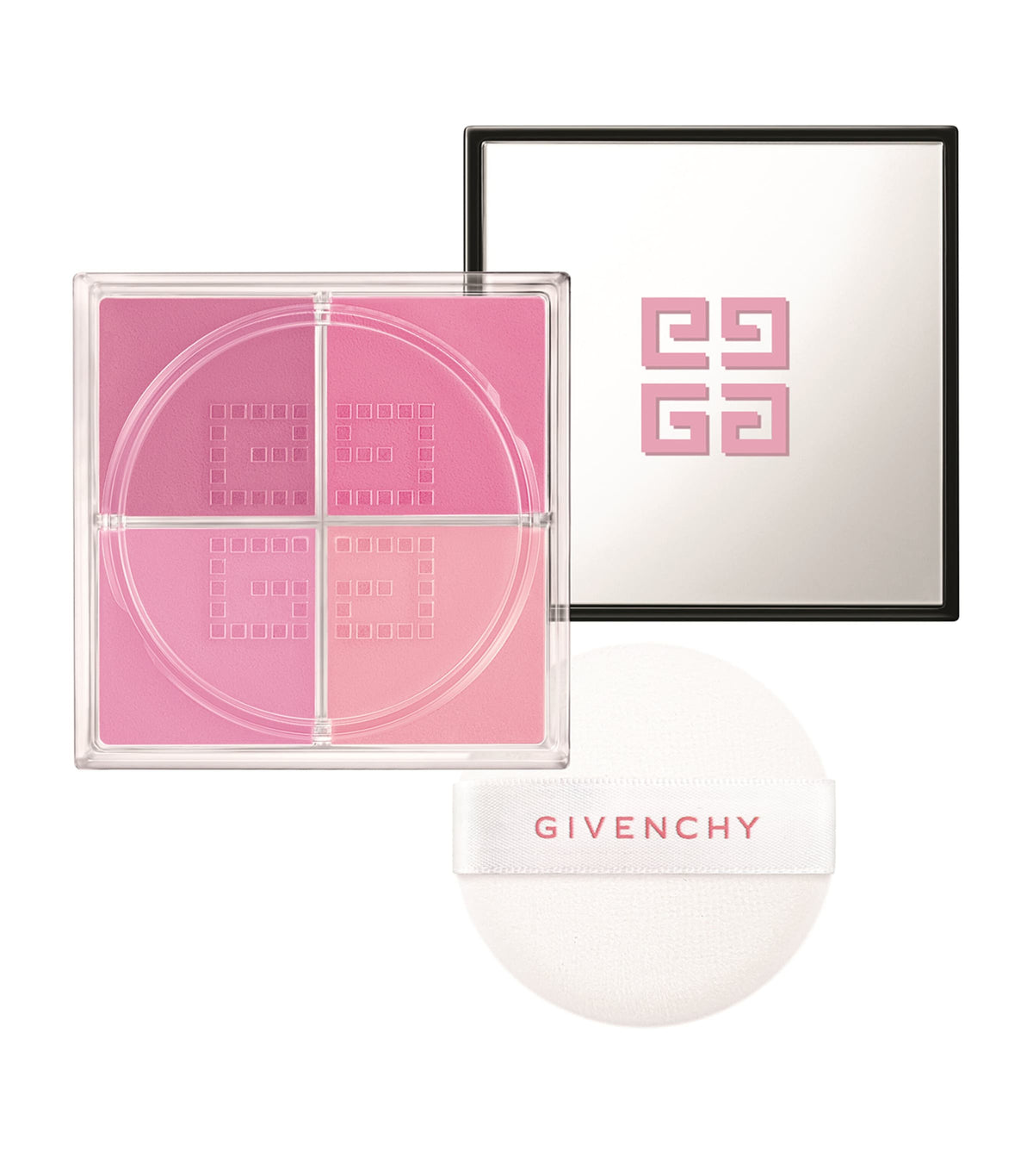 Givenchy Prisme Libre loose powder blush with four shades, imported from the UK