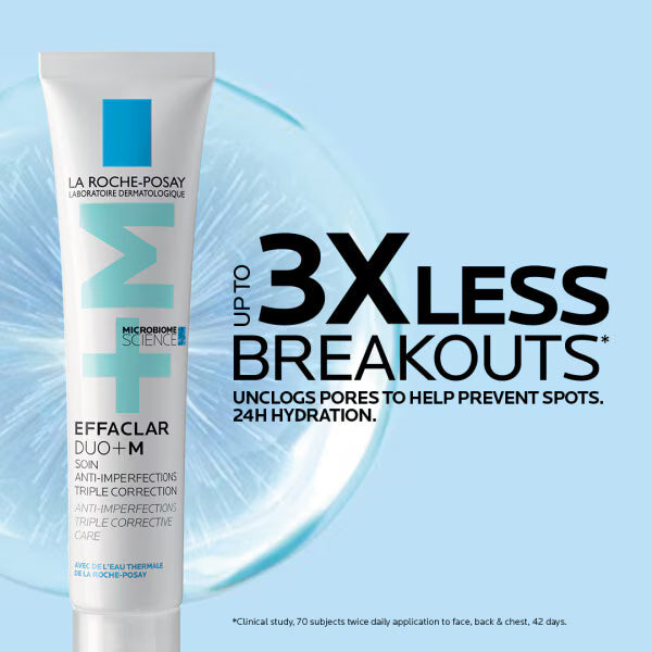 La Roche-Posay Effaclar Duo+M Anti-Breakout Gel Moisturiser - British product