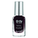 Barry M Gelly Nail Paint 35- Cotton GOODS Superdrug Black Cherry  