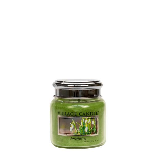 Village Candle Awakening glass jar candle (British brand)