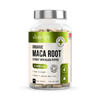 VitaBright black and yellow maca root capsules 180 capsules - British product