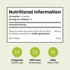 VitaBright black and yellow maca root capsules 180 capsules - British product
