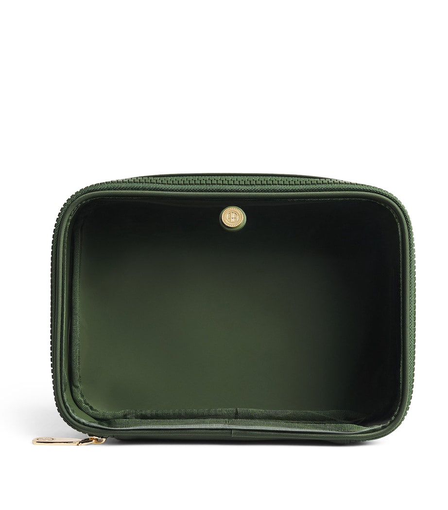 Harrods clear cosmetic bag H16cm x W22.5cm, UK version