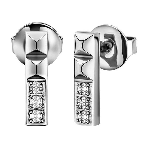 Police silver ladies earrings style PEJLE2010502, UK version