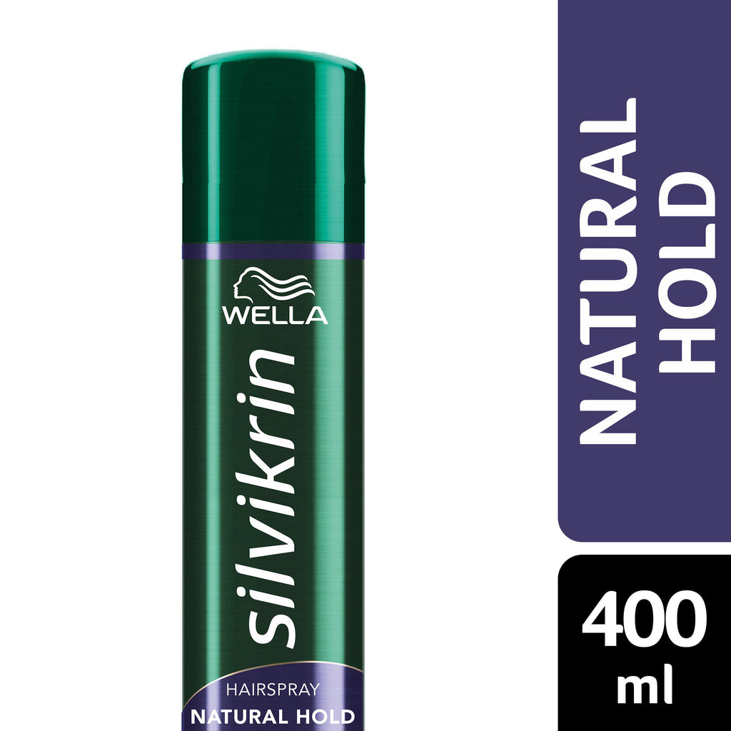 Wella Silvikrin Natural Hold Hairspray 400ml