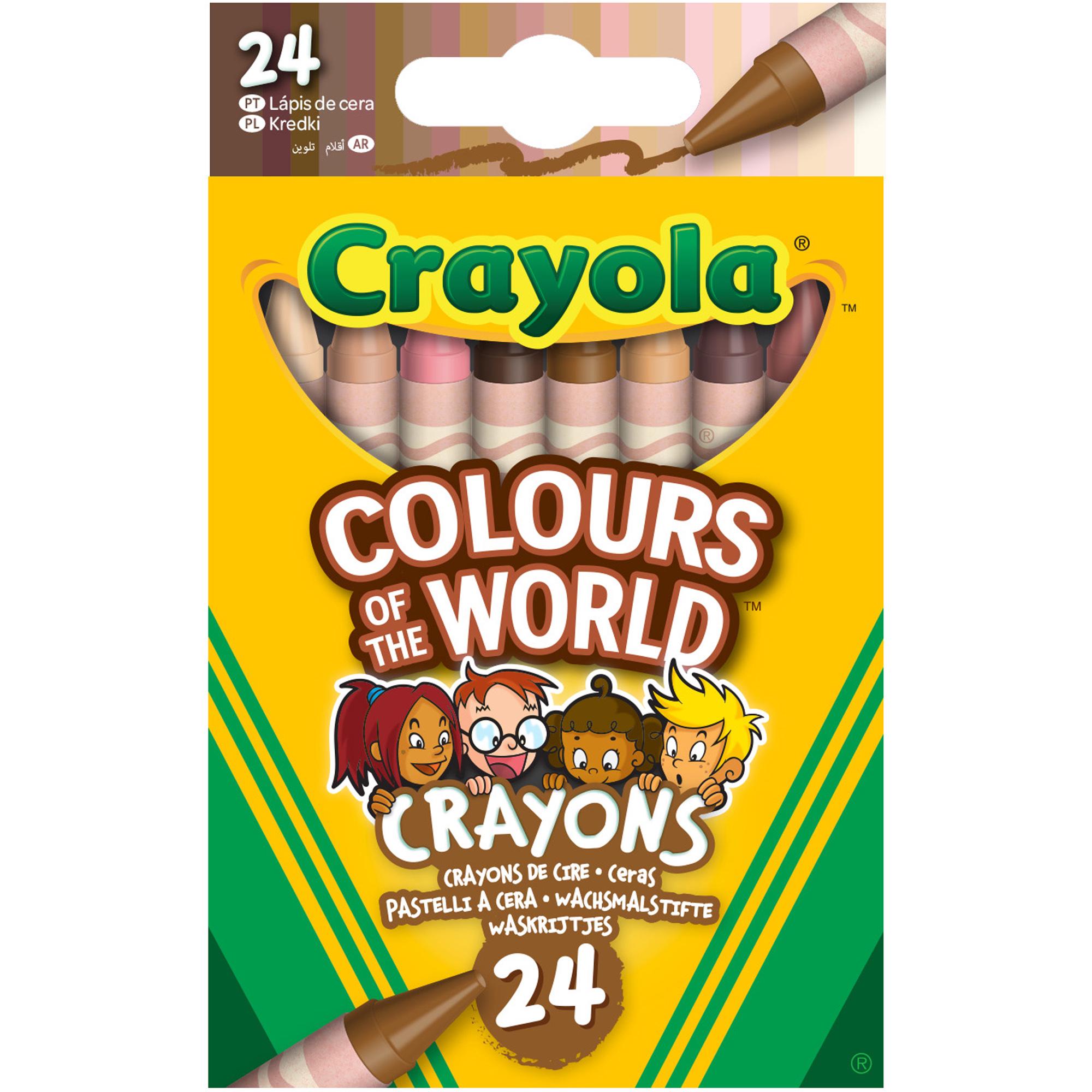 Crayola Colours of the World Coloured Pencils 24pk GOODS Sainsburys   