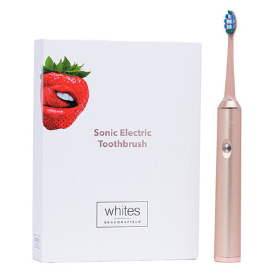 Superdrug Whites Beaconsfield Rose Gold Sonic Electric Toothbrush- Buy online at McGrocer
