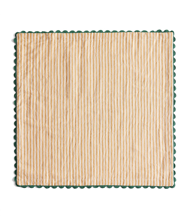 Soho Home Blythe linen-cotton napkins set of four 50cm square (British brand)