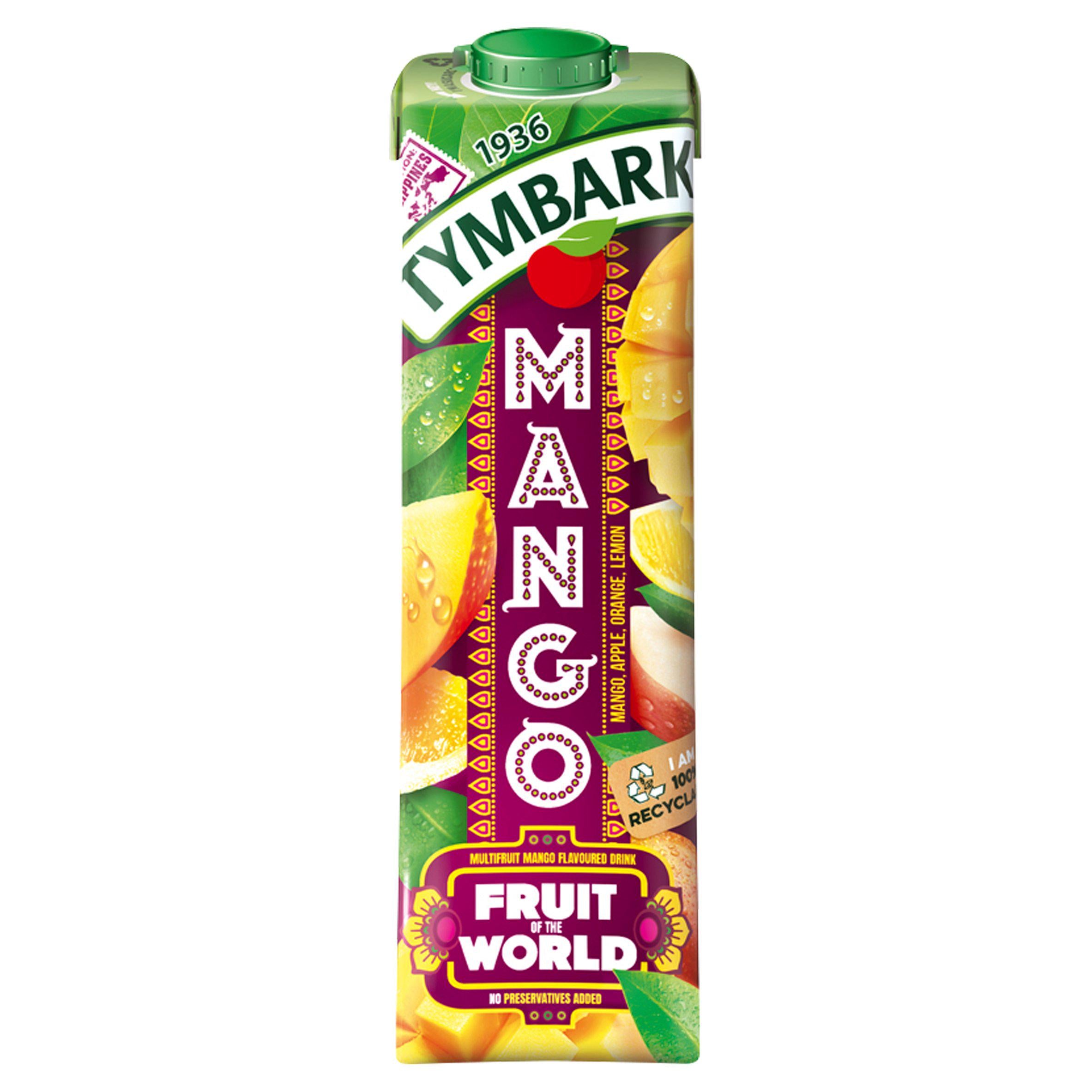 Tymbark Multifruit Mango, Apple, Orange, Lemon Flavoured Drink 1L GOODS Sainsburys   