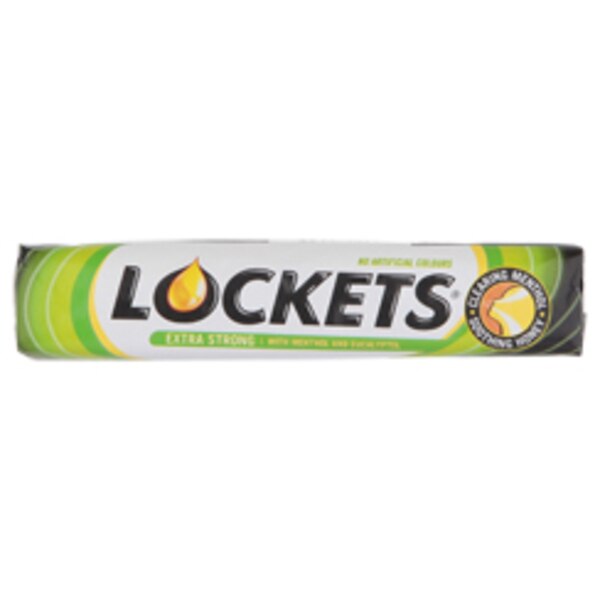 Lockets Extra Stong Sore Throat Sweets