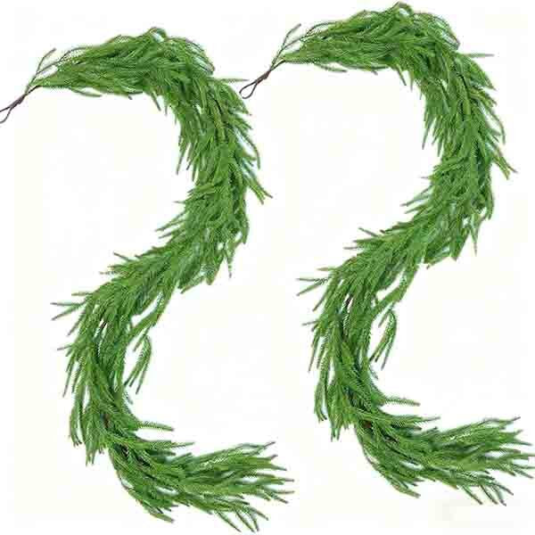 Leaper Real Touch Norfolk Pine Garland 9FT (British brand)