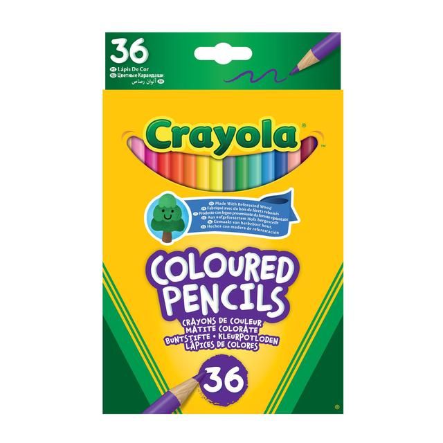 Crayola 36 Coloured Pencils Eco Toys & Kid's Zone M&S   