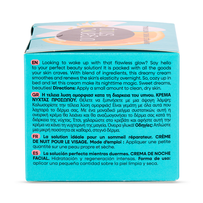 Organic Shop Orange Blossom night cream 50ml, UK version