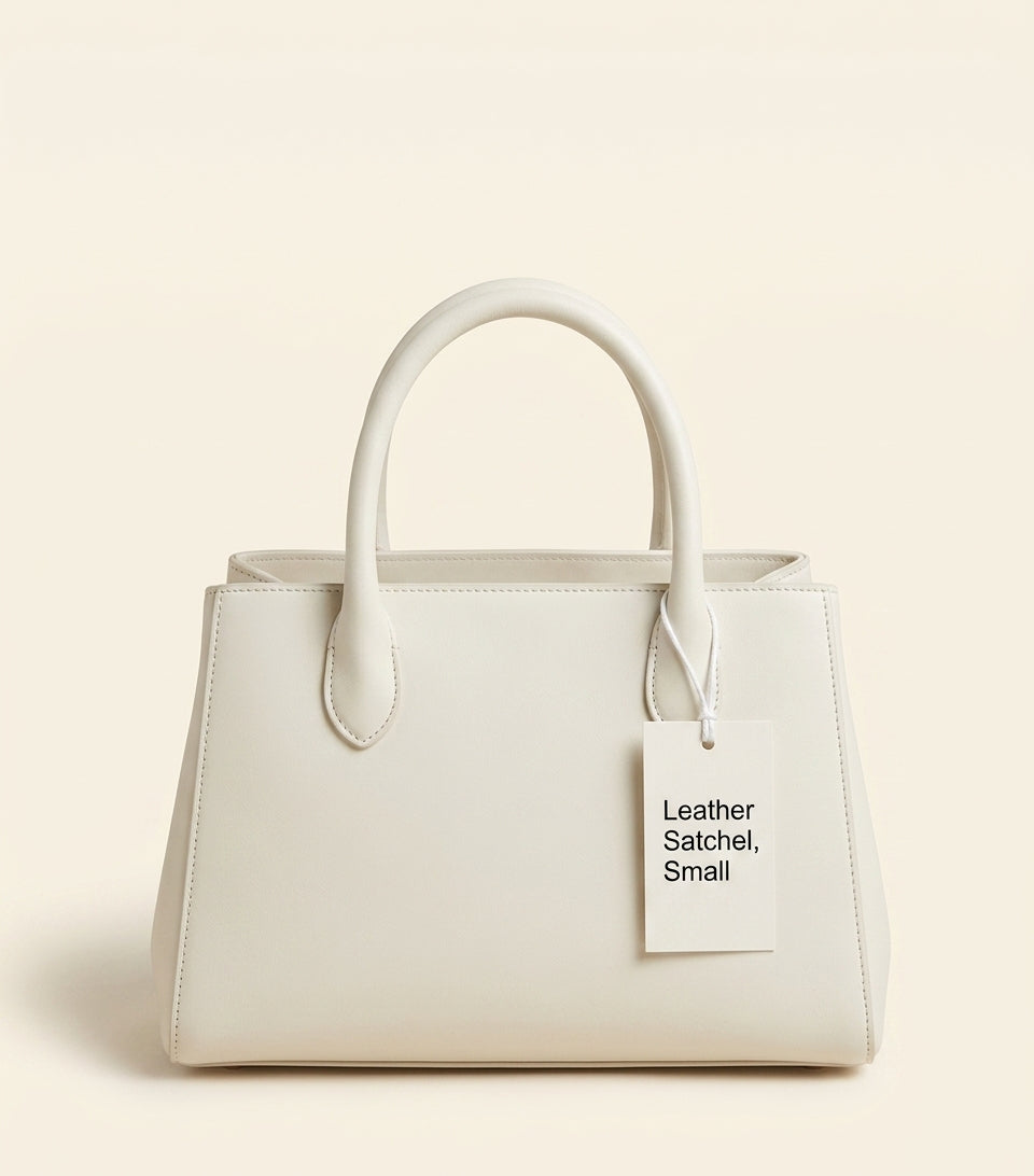 Balenciaga small leather Le City top-handle bag, imported from the UK