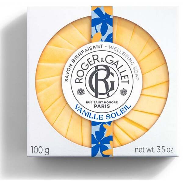 Roger & Gallet Vanille Soleil soap 100g, UK version