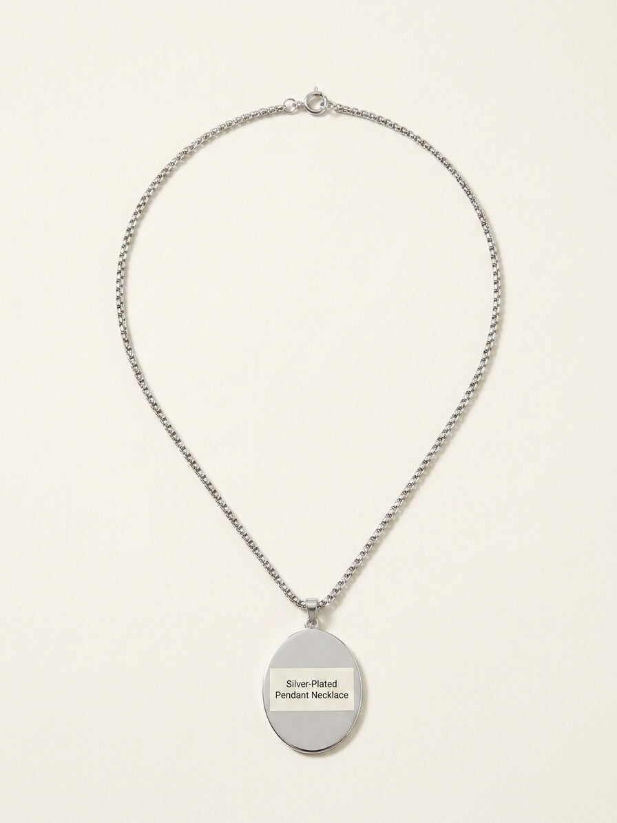 Prada triangle logo enamel necklace - British product