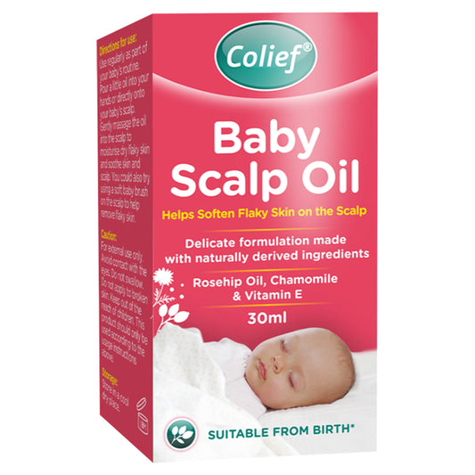 Colief Baby Scalp Oil 2+ Months 30ml toiletries Sainsburys   