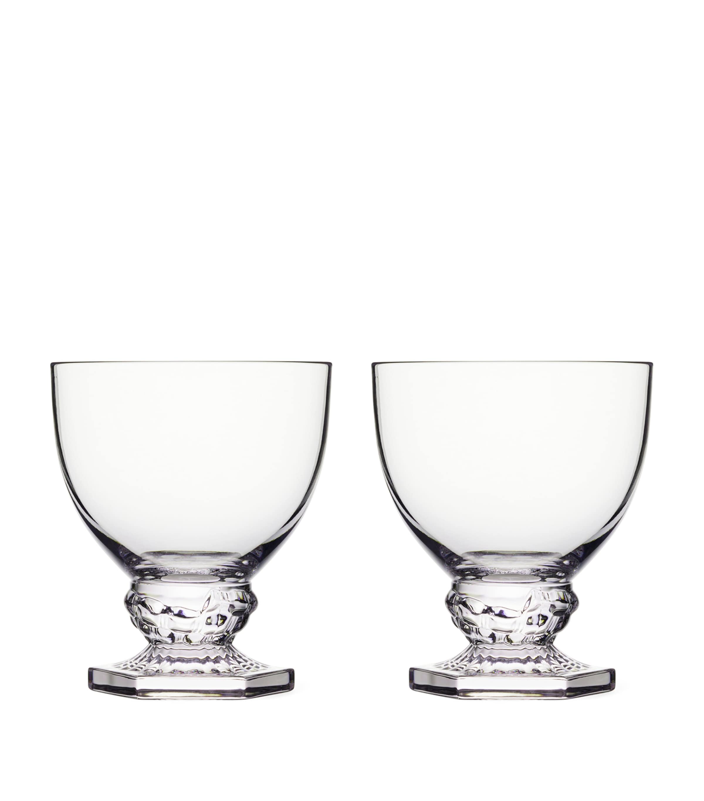 Royal Copenhagen Aurora 270ml water glasses, imported from the UK